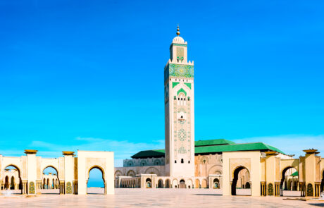 Hassan II Mosque in Casablanca, Morocco